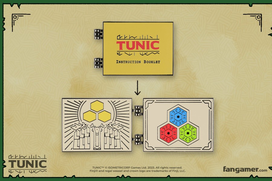 New TUNIC Instruction Booklet Hinged Pin