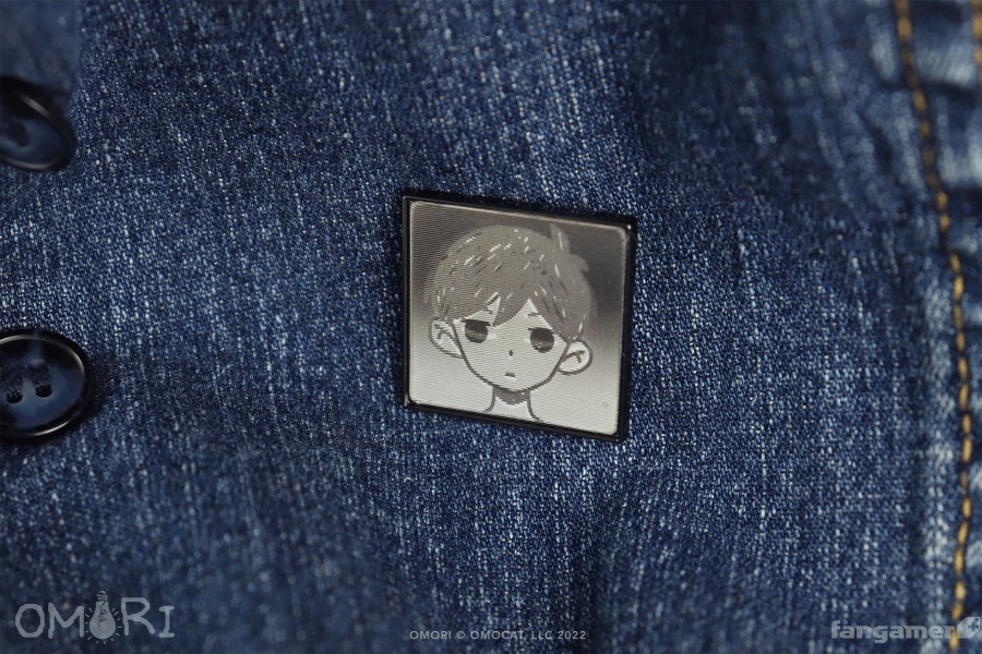 Hot OMORI Invulnerable Omori Lenticular Pin