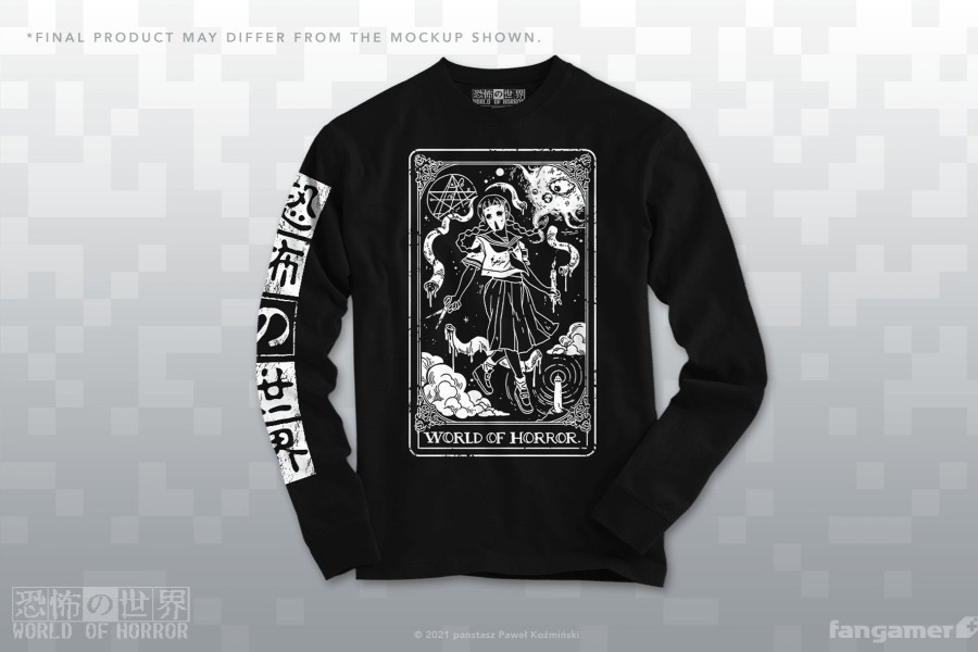 New World of Horror Ominous Tarot Long-Sleeved Shirt