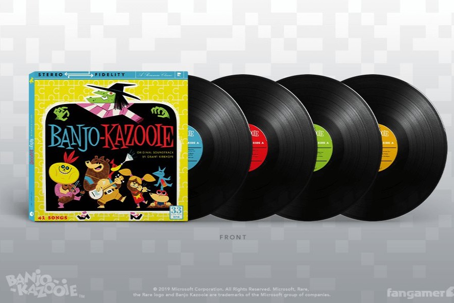 Hot Banjo-Kazooie Banjo-Kazooie Vinyl Soundtrack Box Set