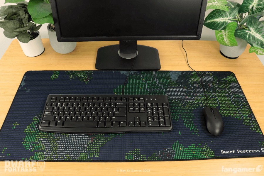 New Dwarf Fortress Age Of Myth Desk Mat