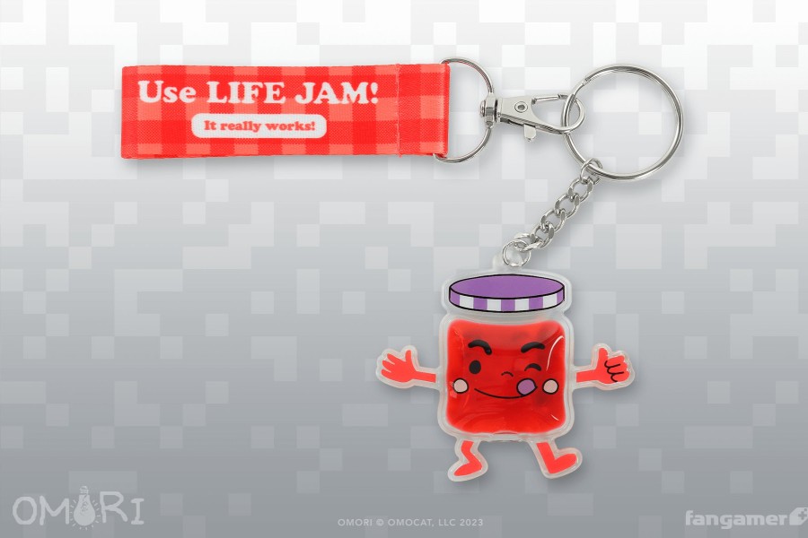 Hot OMORI Life Jam Guy Keychain