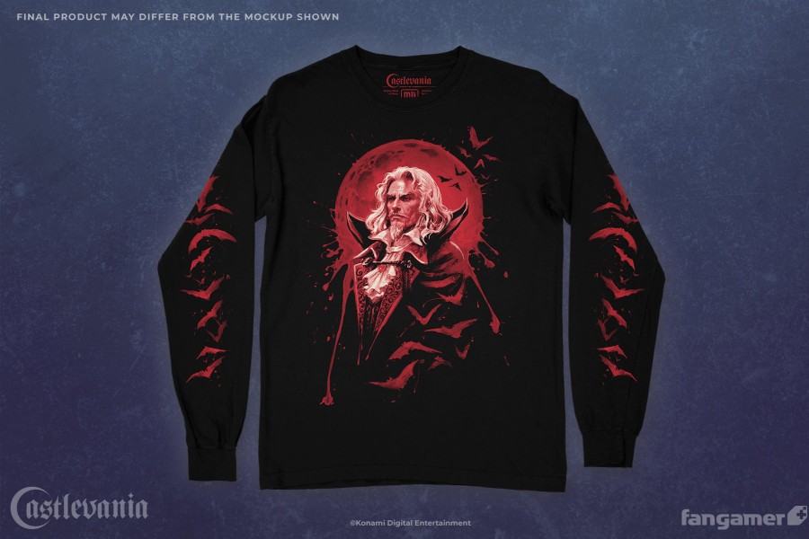 Online Castlevania Crimson Eclipse Long Sleeve