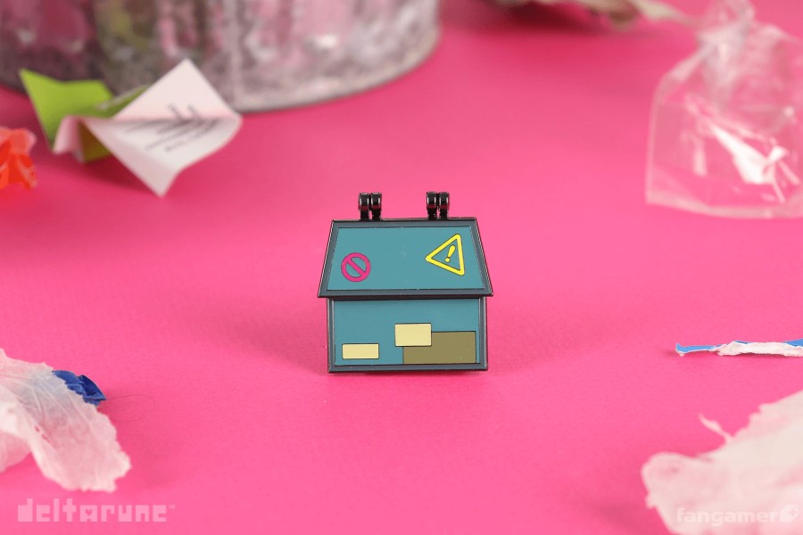 Best DELTARUNE Spamton Dumpster Hinged Pin