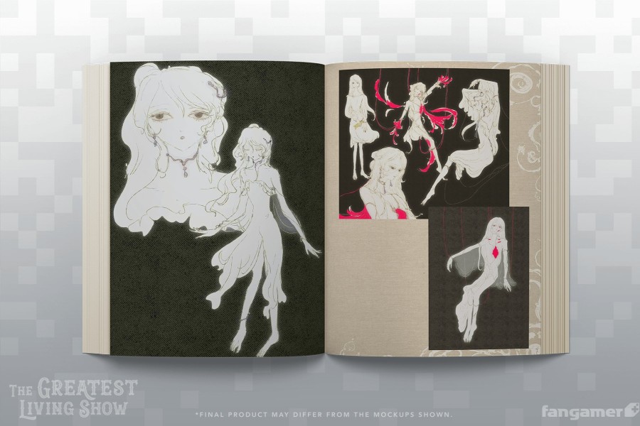 Online Fangamer The Greatest Living Show Art Book