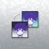 New OMORI Sad Hero Lenticular Pin