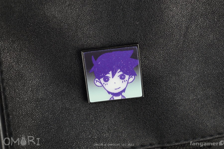 New OMORI Sad Hero Lenticular Pin