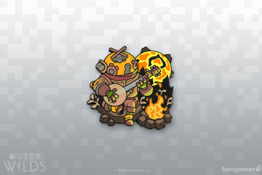 Best Outer Wilds Riebeck'S Camp Enamel Pin