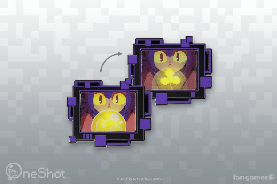 New OneShot World Machine Lenticular Pin