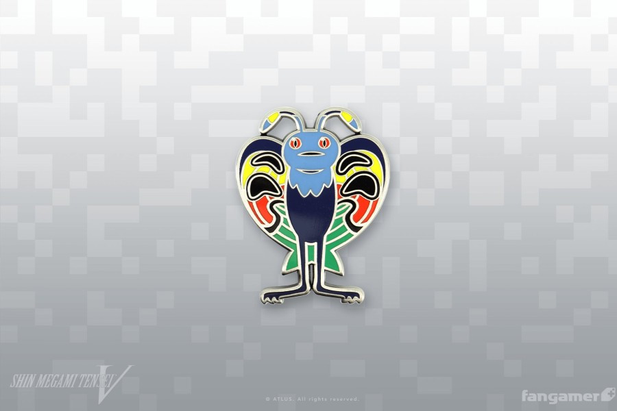 Hot Shin Megami Tensei V Mothman Pin