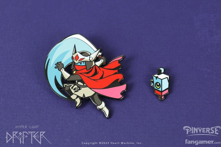 New Hyper Light Drifter The Drifter Pin Pack