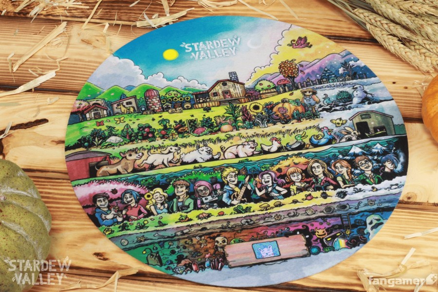 Hot Stardew Valley Stardew Valley Vinyl Slipmat