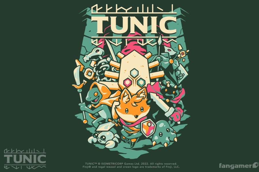 New TUNIC The Lost Legend Shirt