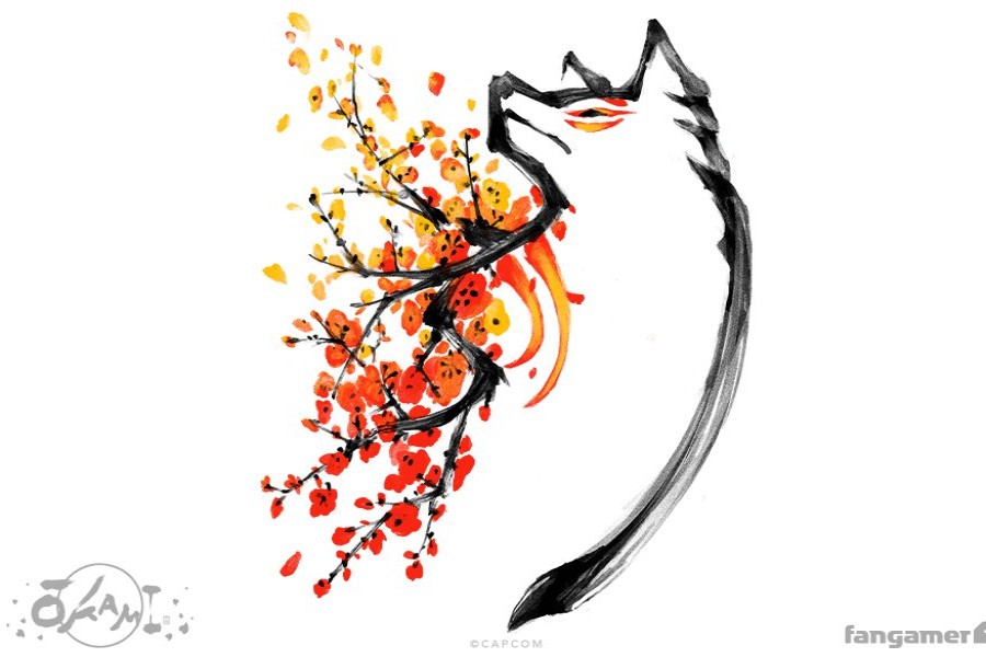 New Okami Painted Wolf