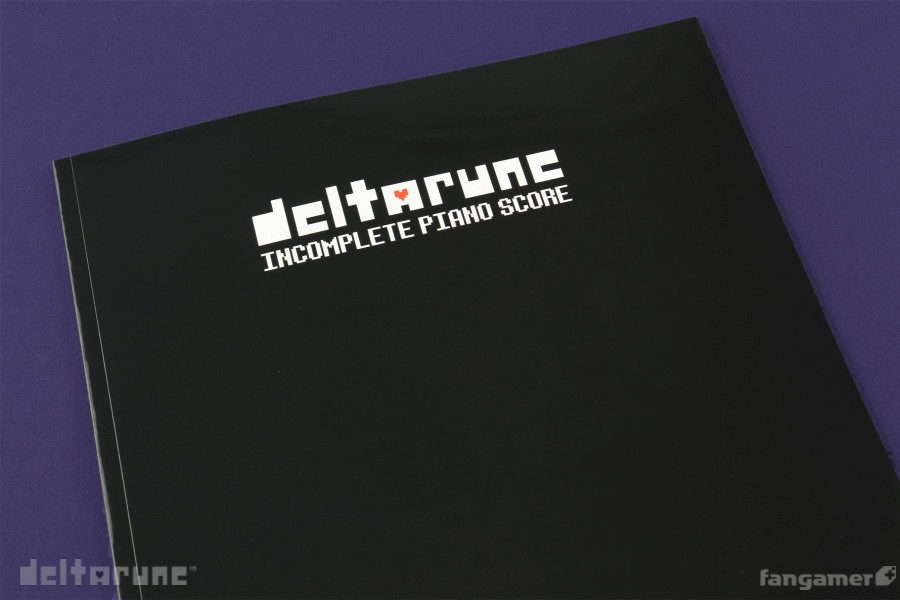 Online DELTARUNE Deltarune Incomplete Piano Score Book