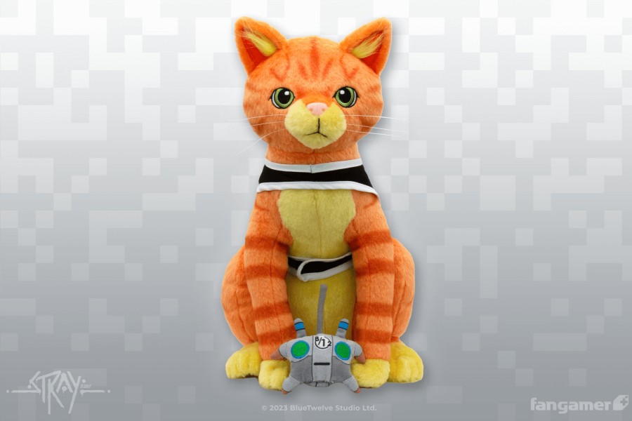 Online STRAY Cat And B-12 Plush Set