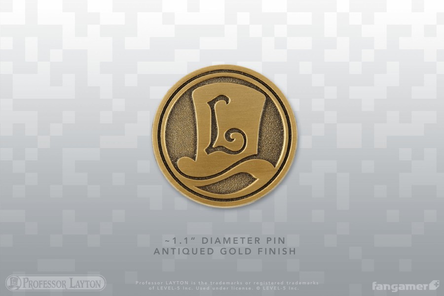 Best Professor Layton Hint Coin Pin