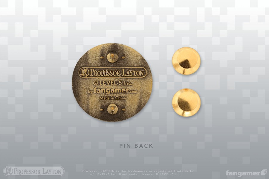 Best Professor Layton Hint Coin Pin