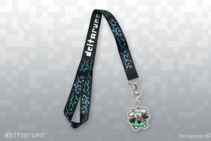 New DELTARUNE Castle Town Lanyard