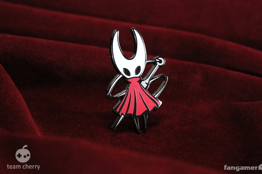 Hot Hollow Knight Hornet Pin