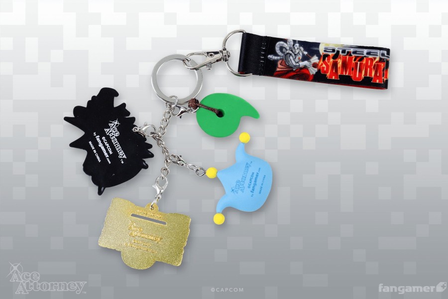 Online Ace Attorney Turnabout Keychain