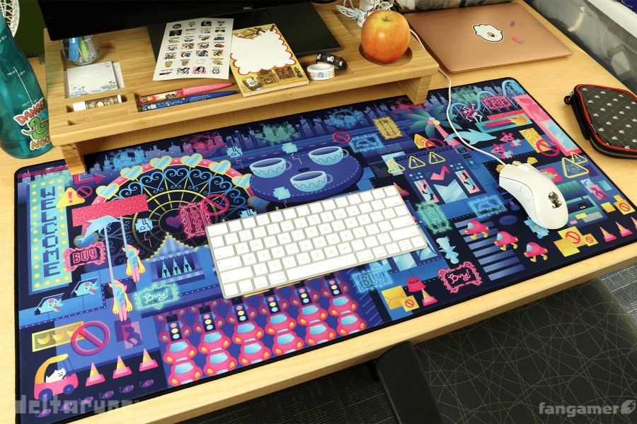 Wholesale DELTARUNE Cyber City Desk Mat