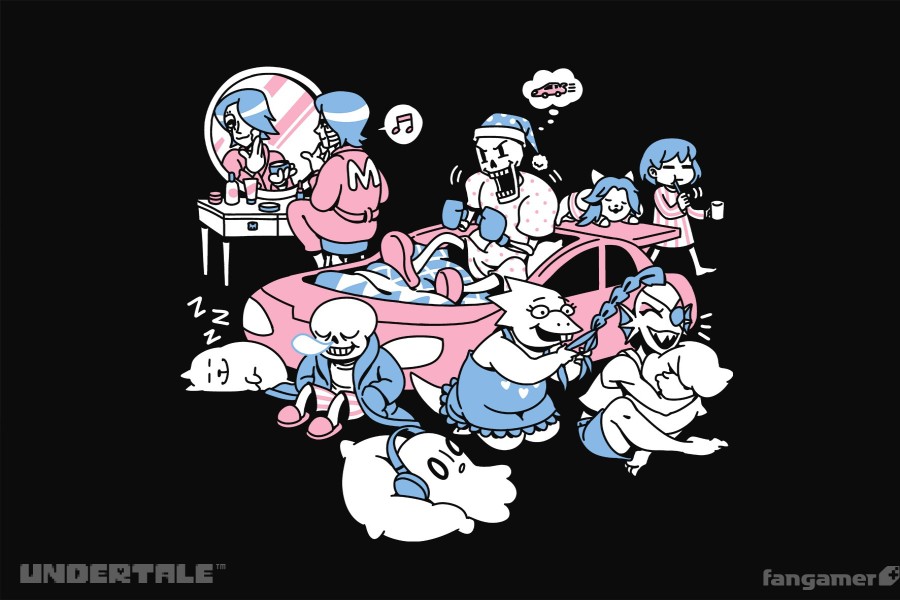 Hot UNDERTALE Sleepover