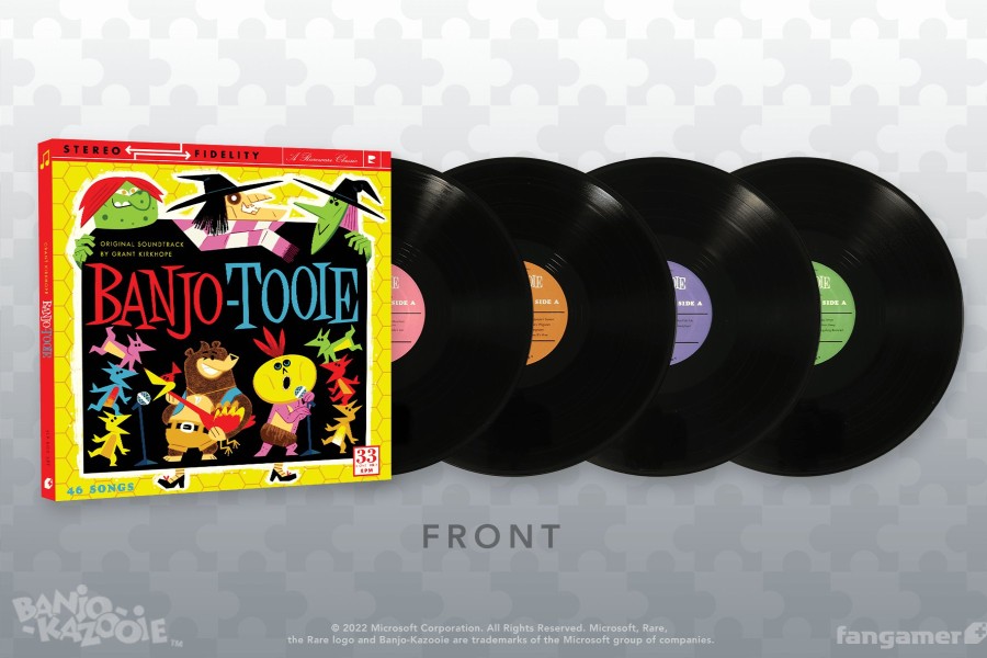 Clearance Banjo-Kazooie Banjo-Tooie Vinyl Soundtrack Box Set