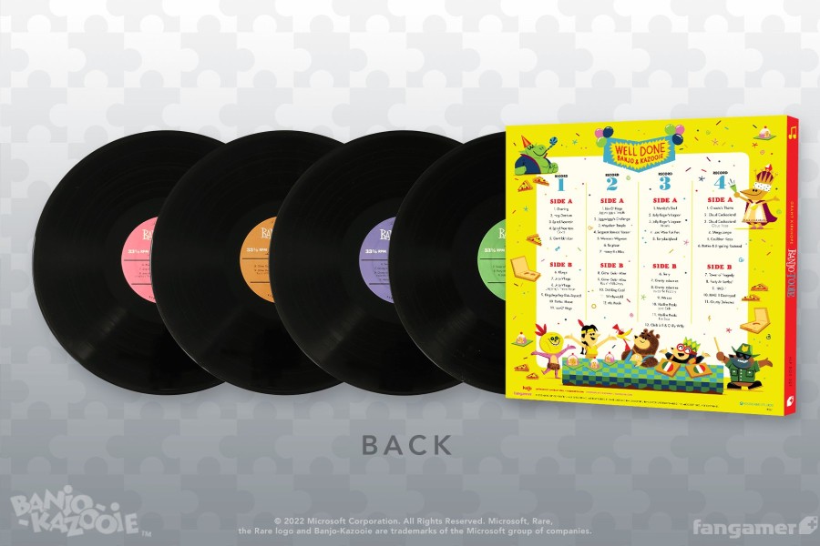 Clearance Banjo-Kazooie Banjo-Tooie Vinyl Soundtrack Box Set