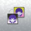 Wholesale OMORI Happy Kel Lenticular Pin