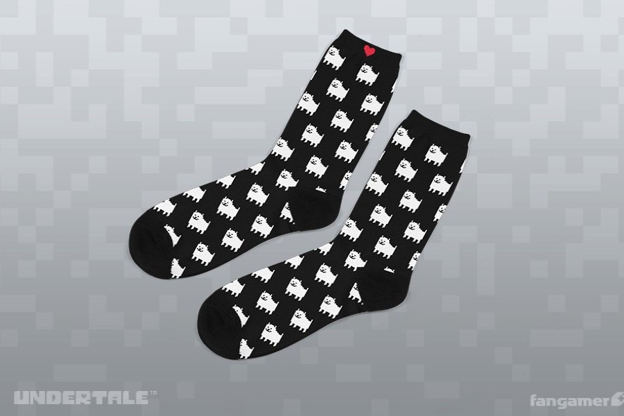 Hot UNDERTALE Annoying Dog Socks