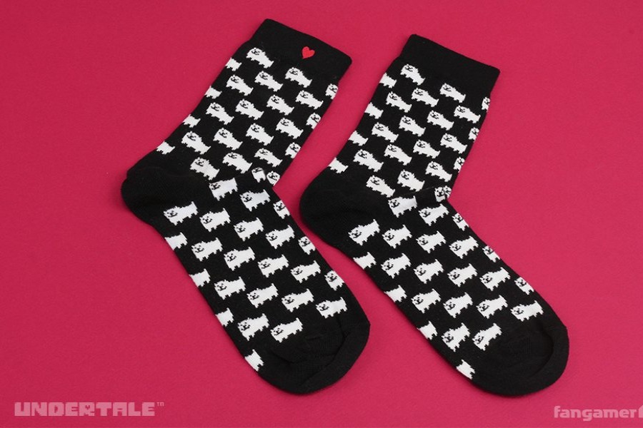 Hot UNDERTALE Annoying Dog Socks