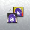 Clearance OMORI Angry Aubrey Lenticular Pin