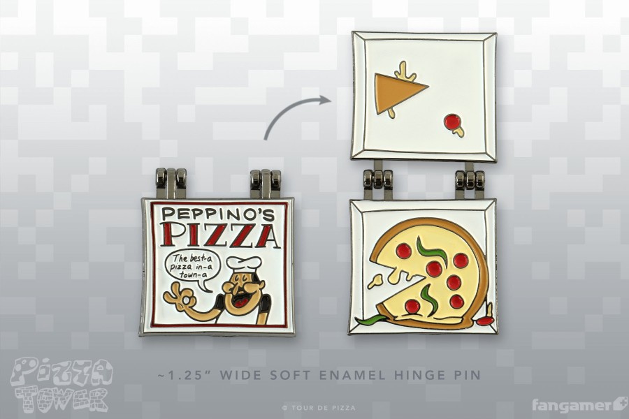 New Pizza Tower Best-A Pizza Hinged Pin