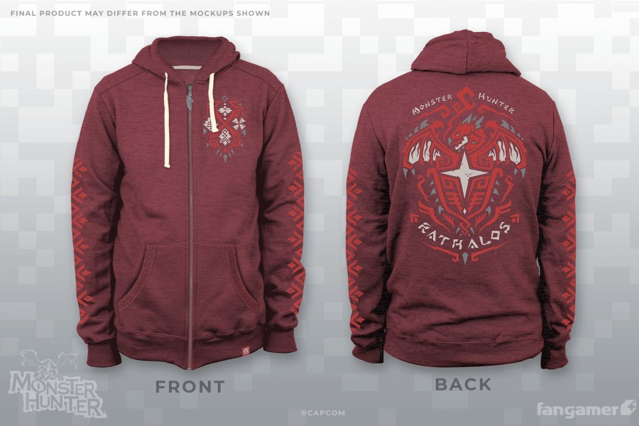 Online Monster Hunter Rathalos Hunter Hoodie