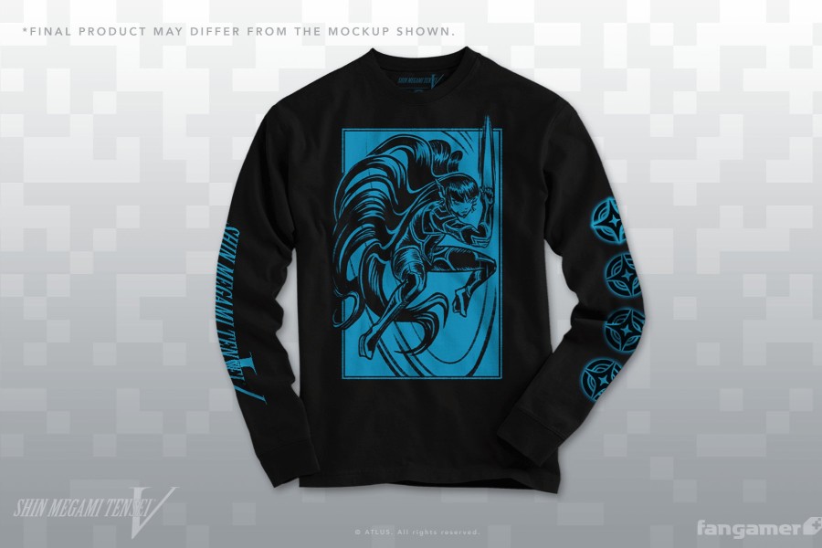 Wholesale Shin Megami Tensei V Aramasa Long-Sleeved Shirt